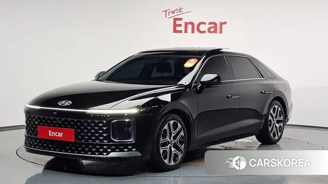 Hyundai Grandeur (GN7) 2023 Черный из Кореи