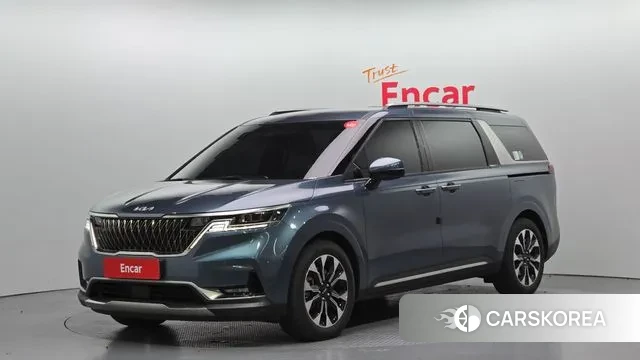 Kia Carnival 4th generation 2023 Синий из Кореи