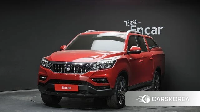 Ssangyong Rexton Sports Cannes 2020 Красный из Кореи