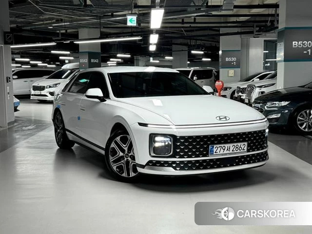 Hyundai Grandeur (GN7) 2024 Белый из Кореи