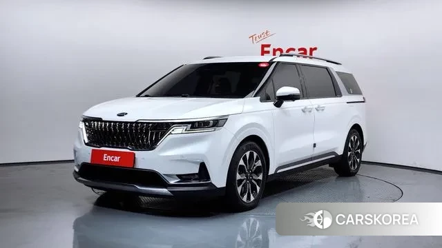 Kia Carnival 4th generation 2021 Белый из Кореи