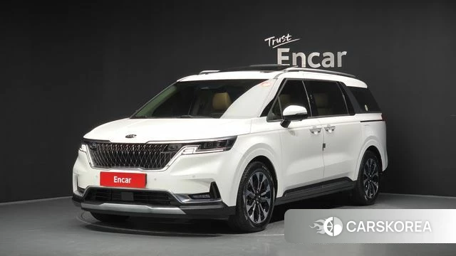 Kia Carnival 4th generation 2021 Белый из Кореи