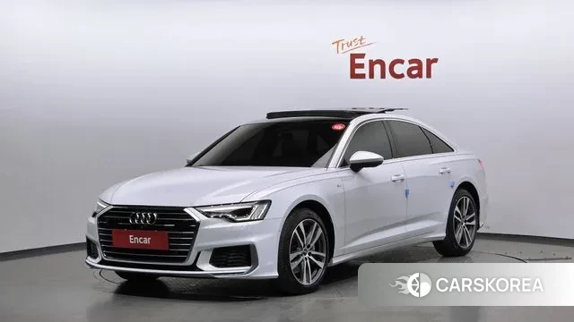 Audi A6 (C8) 2022 Белый из Кореи