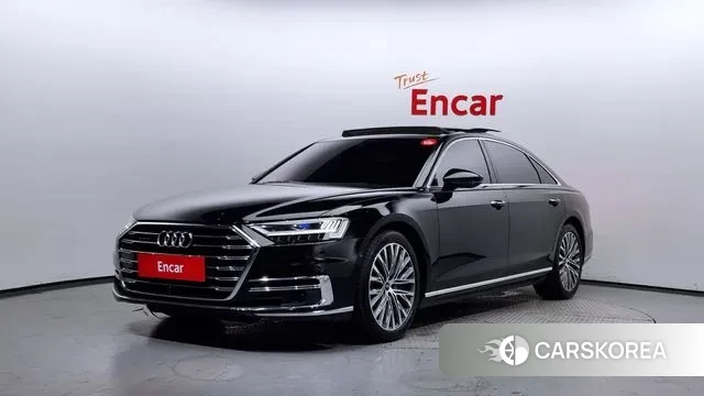 Audi A8 (D5) 2021 Черный из Кореи