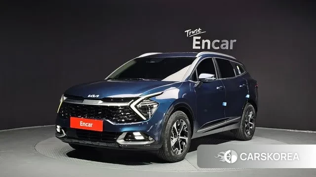 Kia Sportage 5th Generation Hybrid 2021 Синий из Кореи
