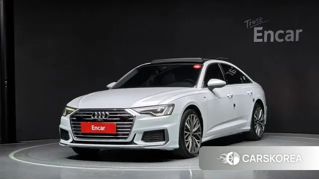 Audi A6 (C8) 2020 Белый из Кореи