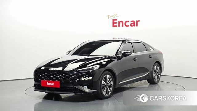 Kia K8 Hybrid 2022 Черный из Кореи