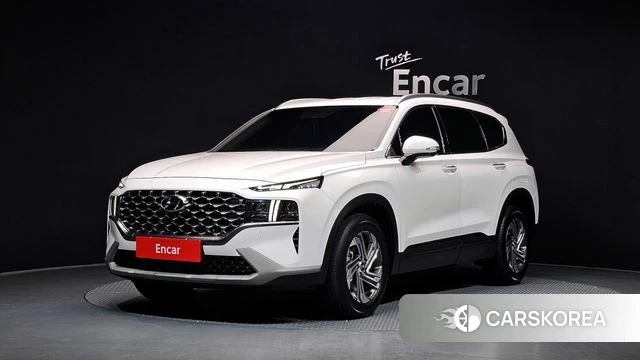 Hyundai The New Santa Fe 2022 Белый из Кореи