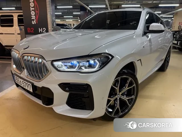 BMW X6 (G06) 2023 Белый из Кореи