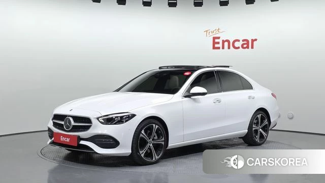 Mercedes-Benz C-Class W206 2023 Белый из Кореи