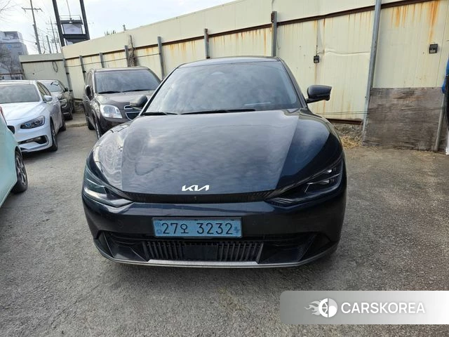 Kia EV6 2021 Синий из Кореи