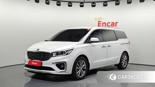 Kia The New Carnival 2020 Белый из Кореи