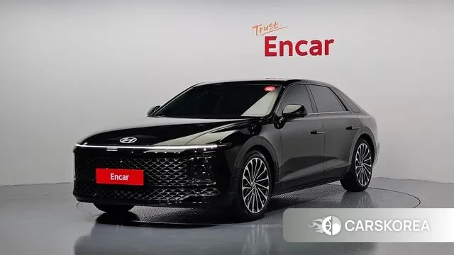 Hyundai Grandeur Hybrid (GN7) 2023 Черный из Кореи