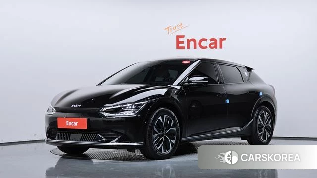 Kia EV6 2022 Черный из Кореи