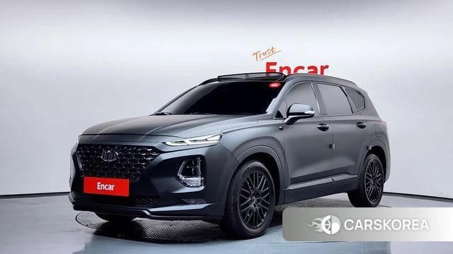 Hyundai Santa Fe TM 2019 Серый из Кореи