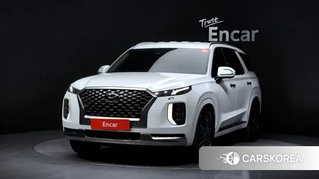 Hyundai Palisade 2021 Белый из Кореи