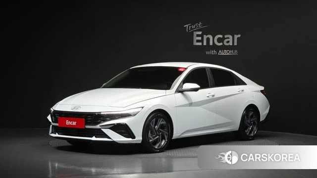 Hyundai The New Avante (CN7) 2024 Белый из Кореи