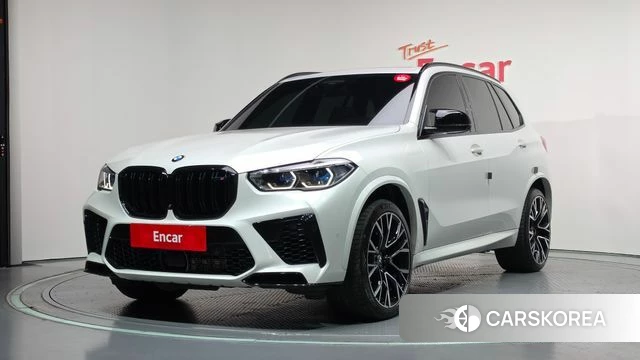 BMW X5M (G05) 2021 Белый из Кореи