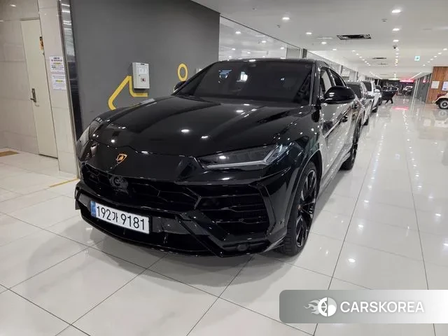 Lamborghini Urus 2021 Желтый из Кореи