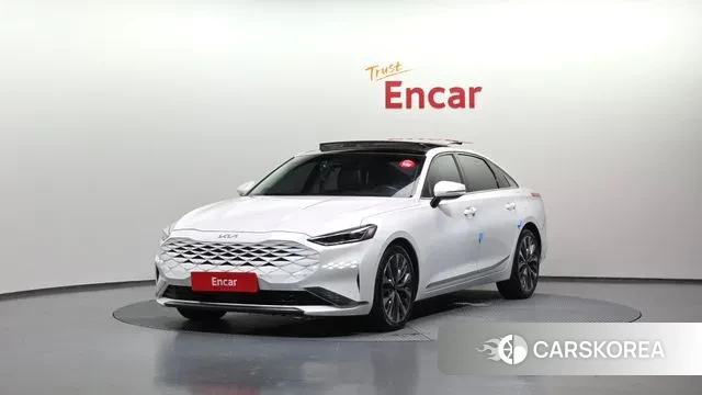 Kia K8 2021 Белый из Кореи