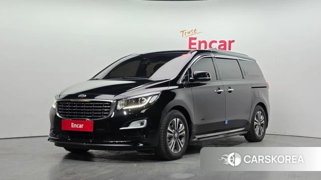 Kia The New Carnival 2019 Черный из Кореи
