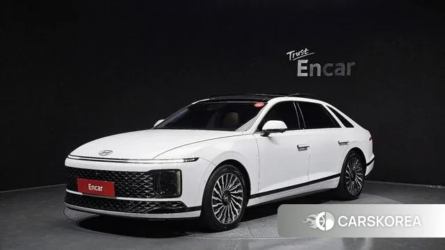 Hyundai Grandeur Hybrid (GN7) 2024 Белый из Кореи