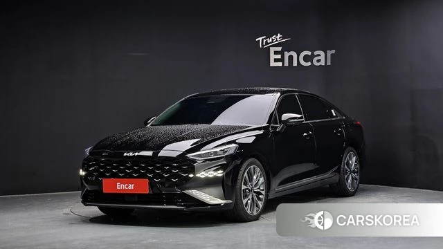 Kia K8 2021 Черный из Кореи