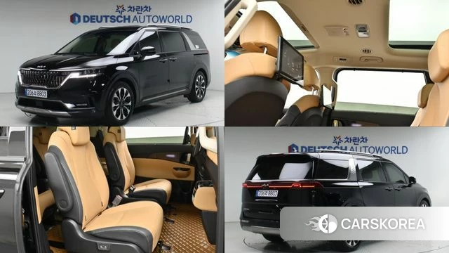 Kia Carnival 4th generation 2022 Черный из Кореи