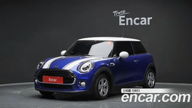 Mini Cooper 2018 Синий из Кореи