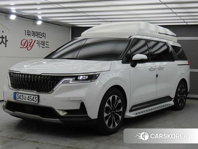 Kia Carnival 4th generation 2023 Белый из Кореи