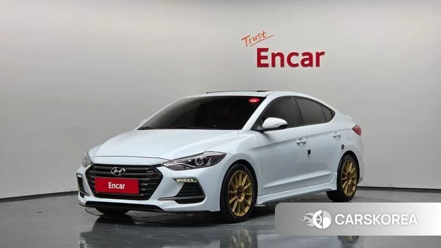 Hyundai Avante AD 2018 Белый из Кореи