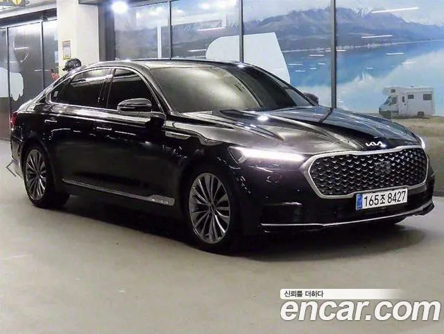 Kia The New K9 2nd generation 2023 Черный из Кореи