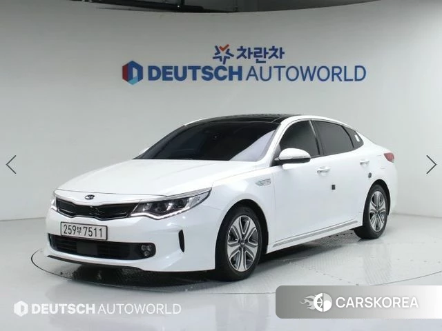 Kia K5 Hybrid 2nd Generation 2018 Белый из Кореи