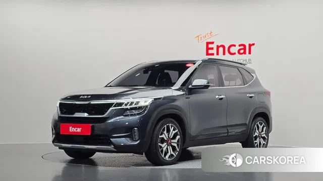 Kia Seltos 2021 Серый из Кореи