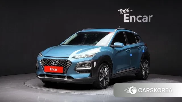 Hyundai Kona 2018 Синий из Кореи