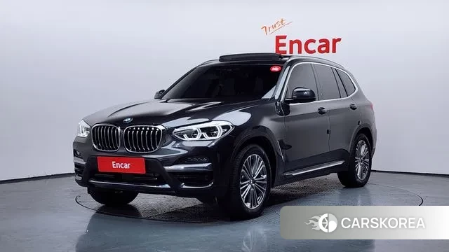 BMW X3 (G01) 2021 Серый из Кореи