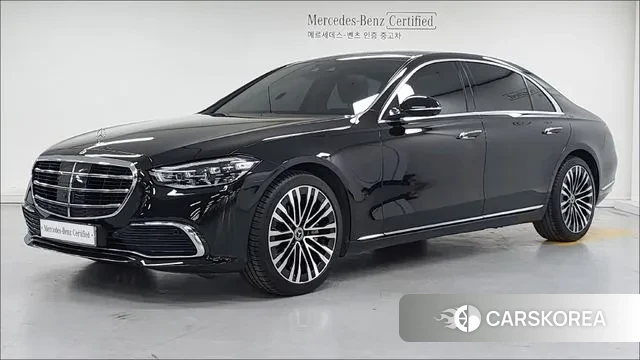 Mercedes-Benz S-Class W223 2023 Черный из Кореи