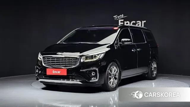 Kia The New Carnival 2019 Черный из Кореи