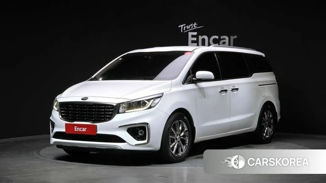 Kia The New Carnival 2018 Белый из Кореи
