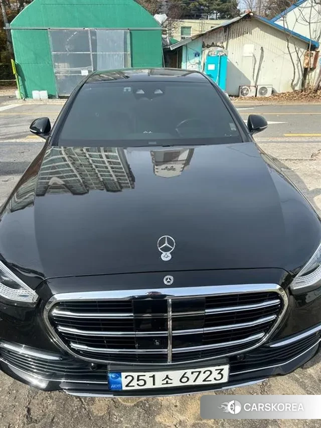 Mercedes-Benz S-Class W223 2023 Черный из Кореи