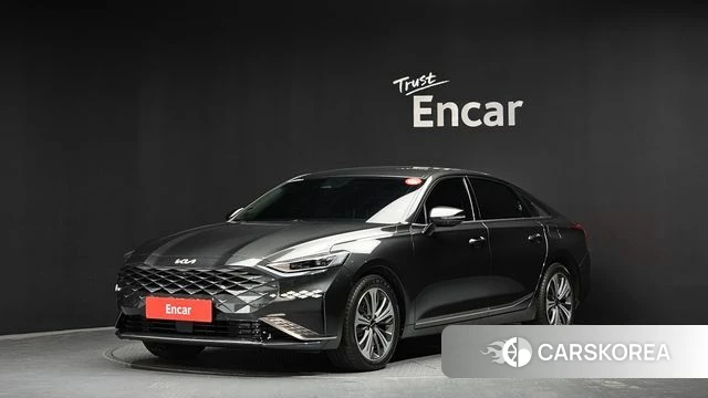 Kia K8 Hybrid 2023 Серый из Кореи