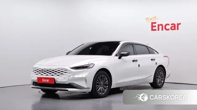 Kia K8 2023 Белый из Кореи