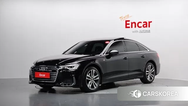 Audi A6 (C8) 2022 Черный из Кореи