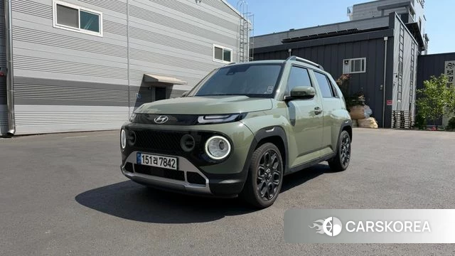 Hyundai Casper 2023 Темно-зеленый из Кореи