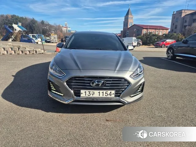 Hyundai Sonata New Rise 2018 Серебристо-серый из Кореи
