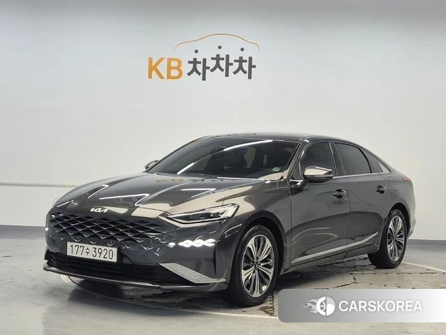 Kia K8 Hybrid 2022 Серый из Кореи