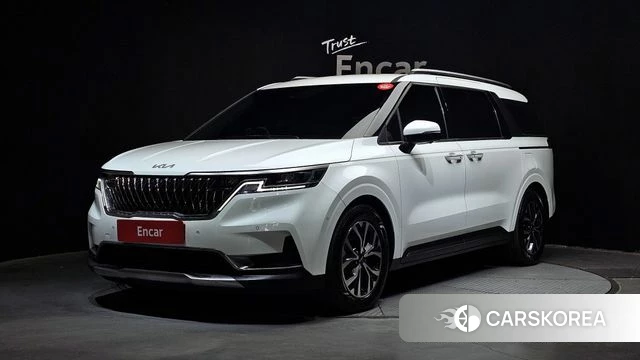 Kia Carnival 4th generation 2023 Белый из Кореи