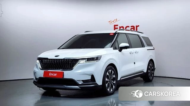 Kia Carnival 4th generation 2021 Белый из Кореи