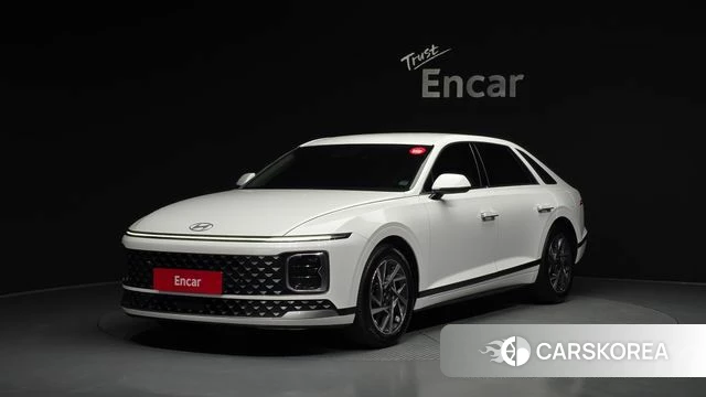 Hyundai Grandeur Hybrid (GN7) 2024 Белый из Кореи