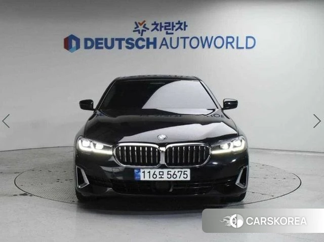 BMW 5 Series (G30) 2023 Черный из Кореи
